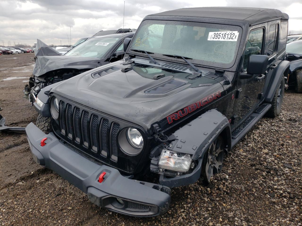 Photo 2 from auction – 2018 JEEP WRANGLER U with VIN 1C4HJXFG1JW313666