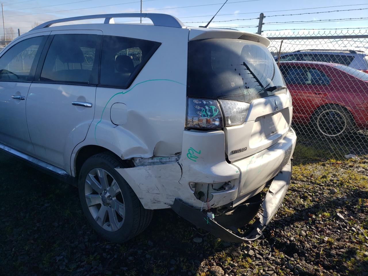 Photo 9 from auction – 2008 MITSUBISHI OUTLANDER with VIN JA4LT31W08Z011283