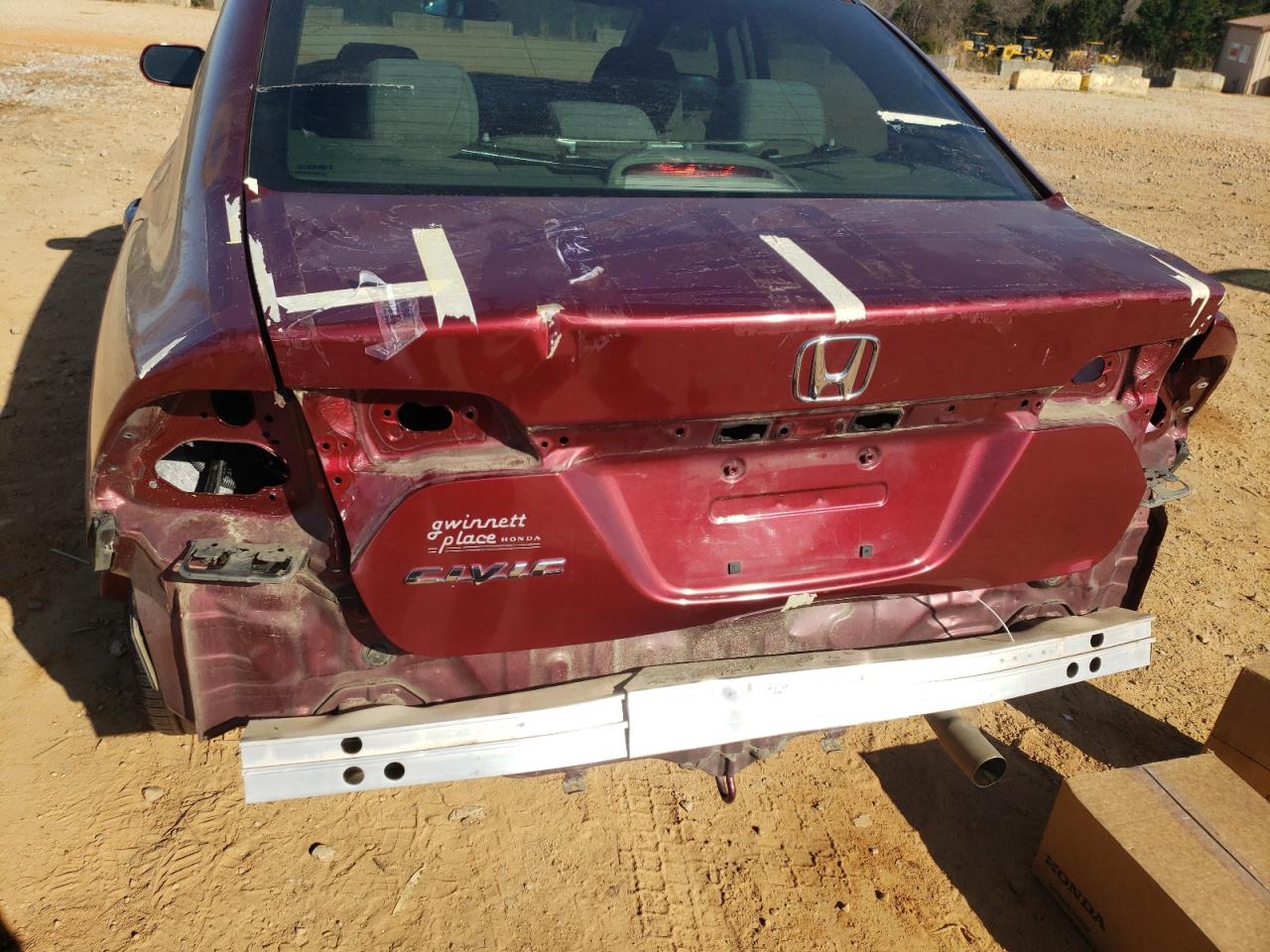 Photo 9 from auction – 2011 HONDA CIVIC EX with VIN 19XFA1F89BE010935