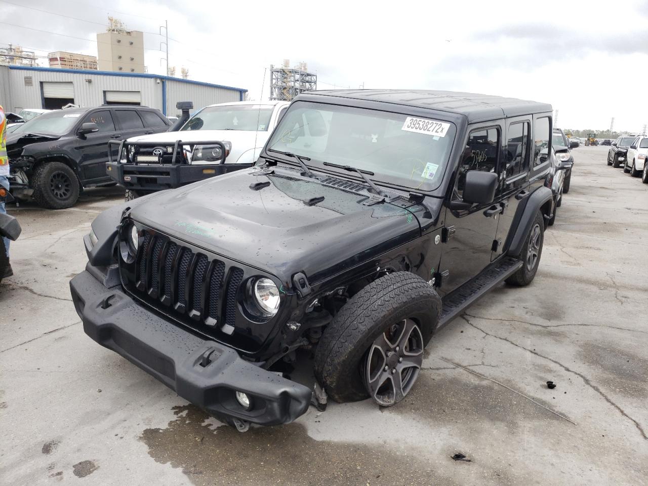 Photo 2 from auction – 2018 JEEP WRANGLER U with VIN 1C4HJXDNXJW224616