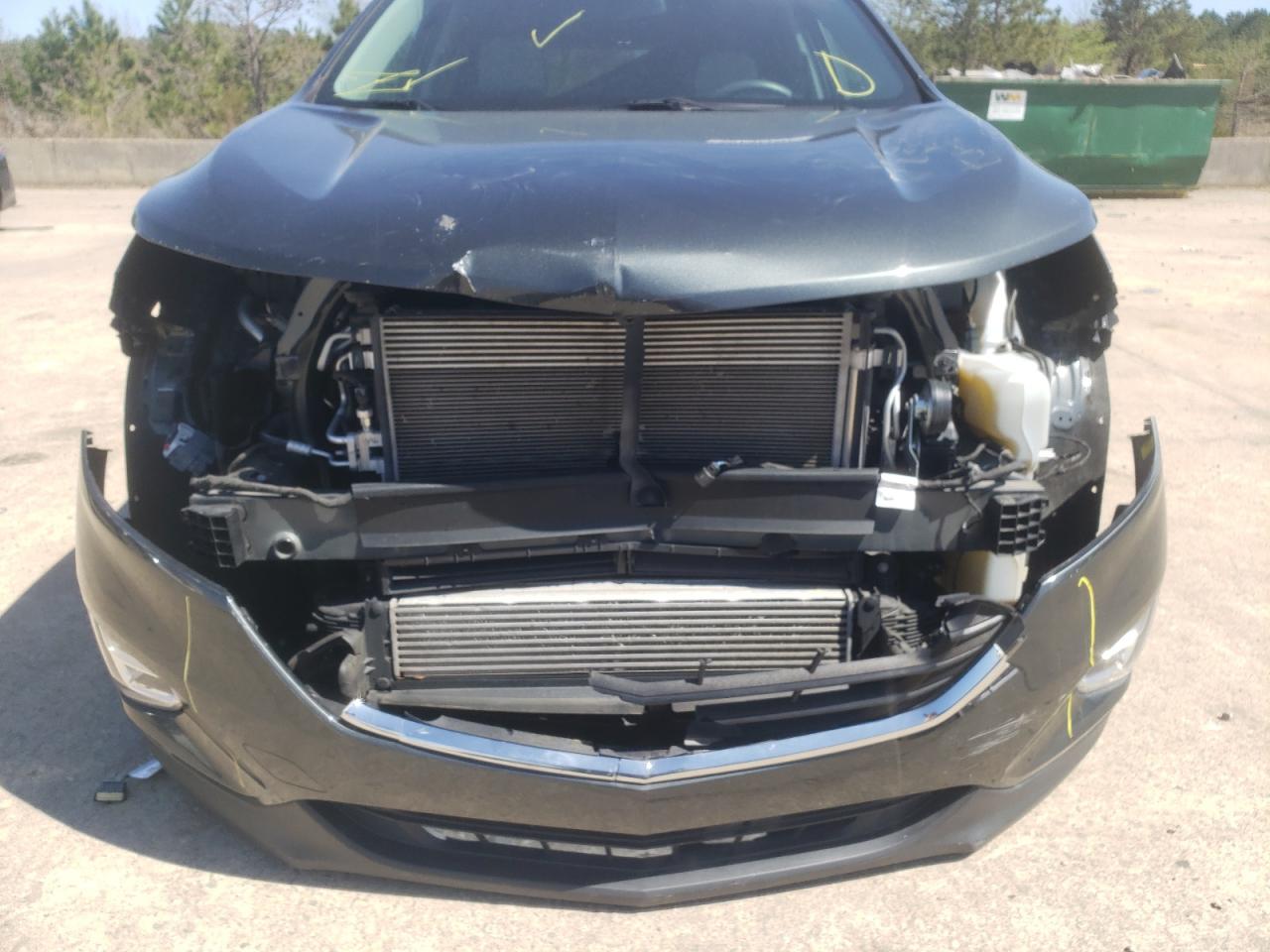 Photo 9 from auction – 2018 CHEVROLET EQUINOX LT with VIN 3GNAXJEVXJS574150