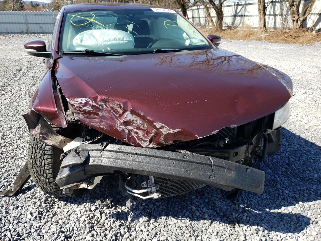 Photo 9 from auction – 2014 VOLKSWAGEN PASSAT S with VIN 1VWAT7A39EC078468