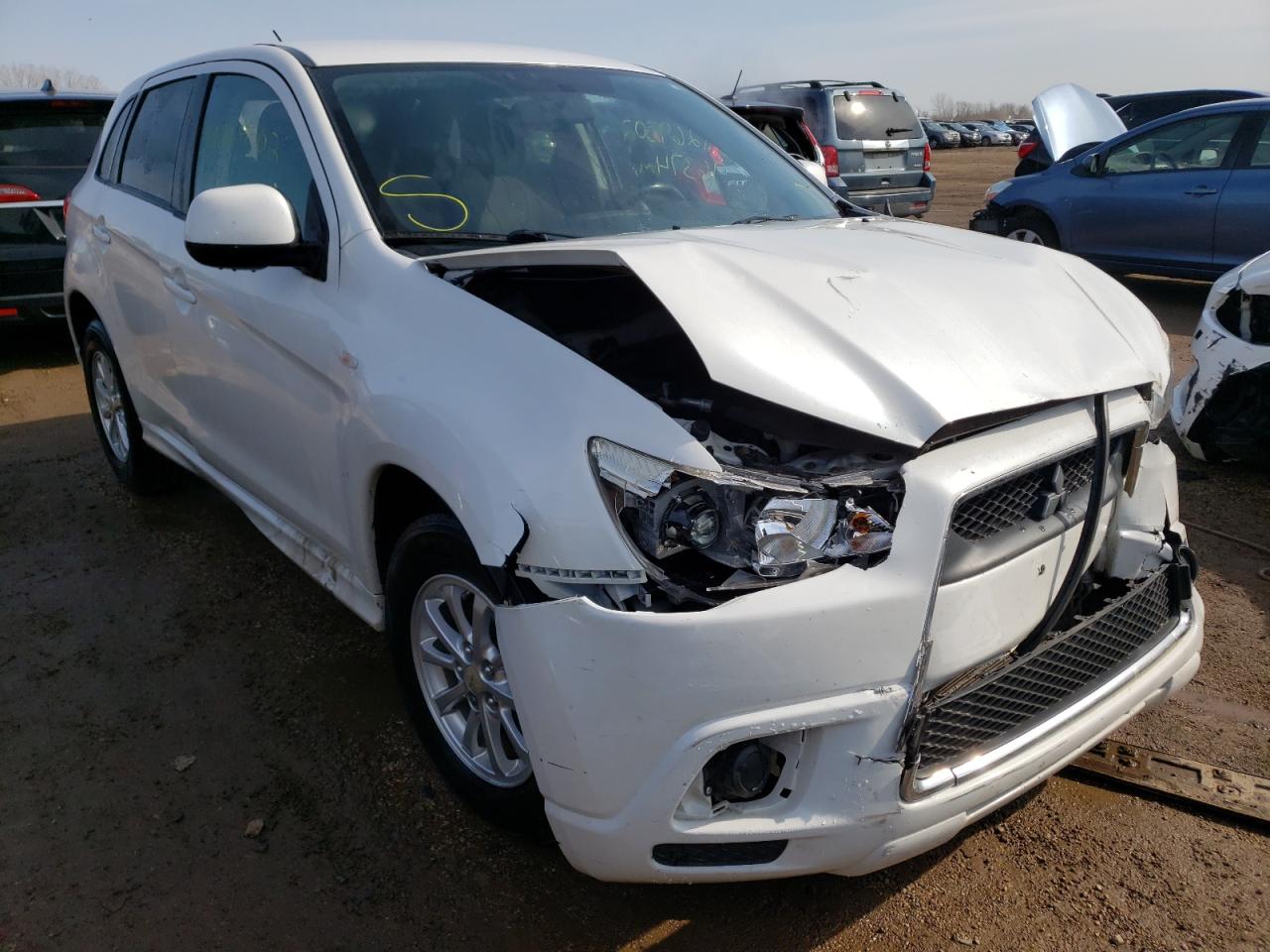 MITSUBISHI OUTLANDER 2012 with VIN JA4AP3AU4CZ003061 - Photo from auction