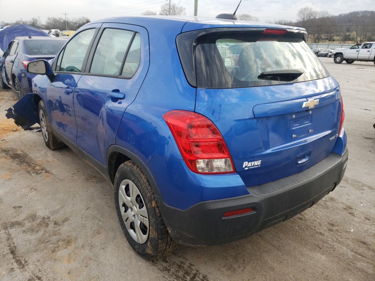 Photo 3 from auction – 2016 CHEVROLET TRAX LS with VIN KL7CJKSB3GB761220