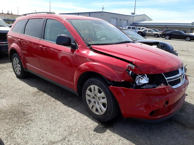DODGE JOURNEY SE 2018 with VIN 3C4PDCAB1JT182980 - Photo from auction