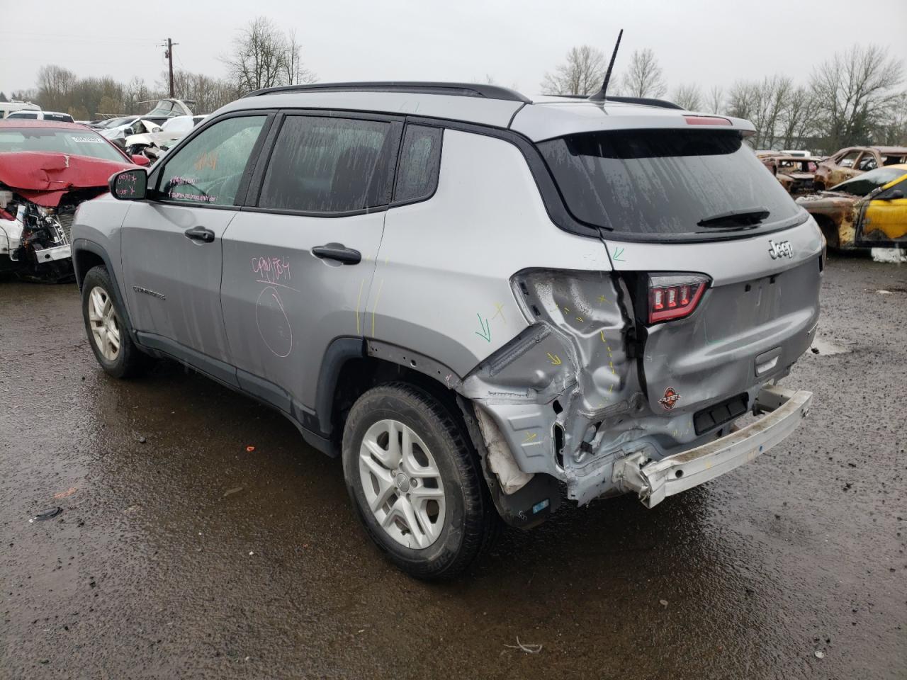 Photo 3 from auction – 2017 JEEP COMPASS SP with VIN 3C4NJCAB3HT668474