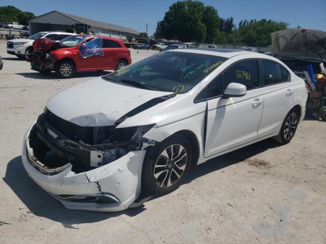 Photo 2 from auction – 2013 HONDA CIVIC EX with VIN 19XFB2F84DE030578