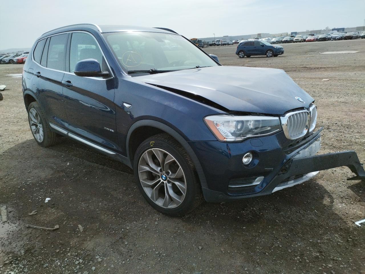 BMW X3 XDRIVE3 2016 with VIN 5UXWX7C51G0R17124 - Photo from auction