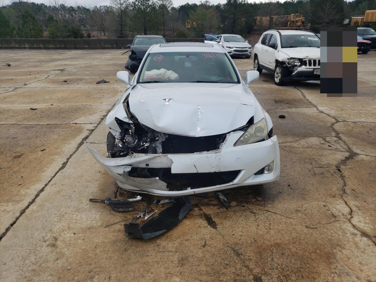 Photo 9 from auction – 2006 LEXUS IS 250 with VIN JTHBK262765000126