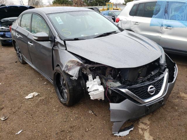 NISSAN SENTRA S 2017 with VIN 3N1AB7AP4HY235458 - Photo from auction