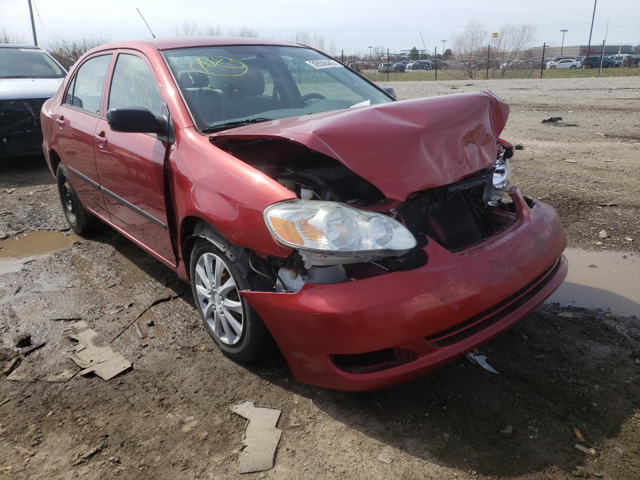 TOYOTA COROLLA CE 2007 with VIN 2T1BR32E47C726548 - Photo from auction