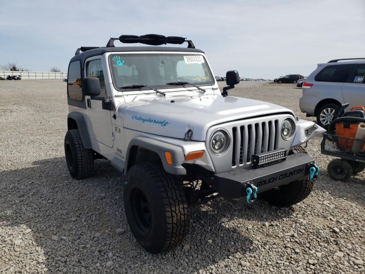 JEEP WRANGLER X 2006 with VIN 1J4FA39S56P727531 - Photo from auction