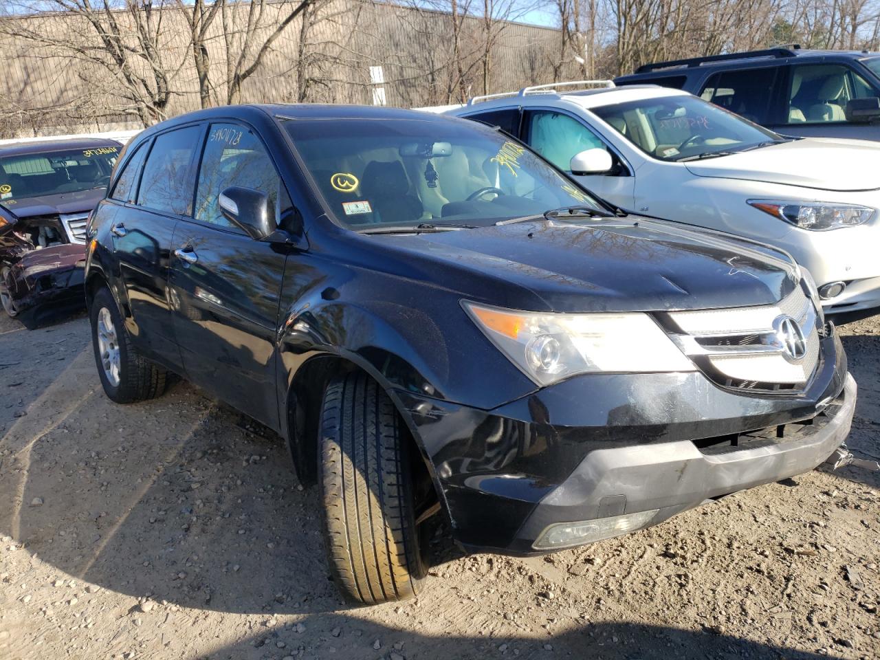 ACURA MDX TECHNO 2008 with VIN 2HNYD28328H537942 - Photo from auction