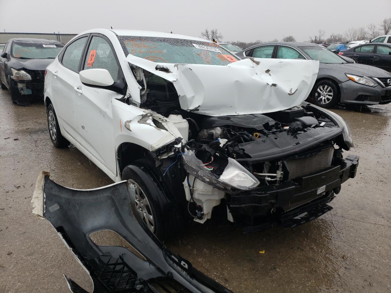 HYUNDAI ACCENT GLS 2013 with VIN KMHCT4AE3DU561504 - Photo from auction