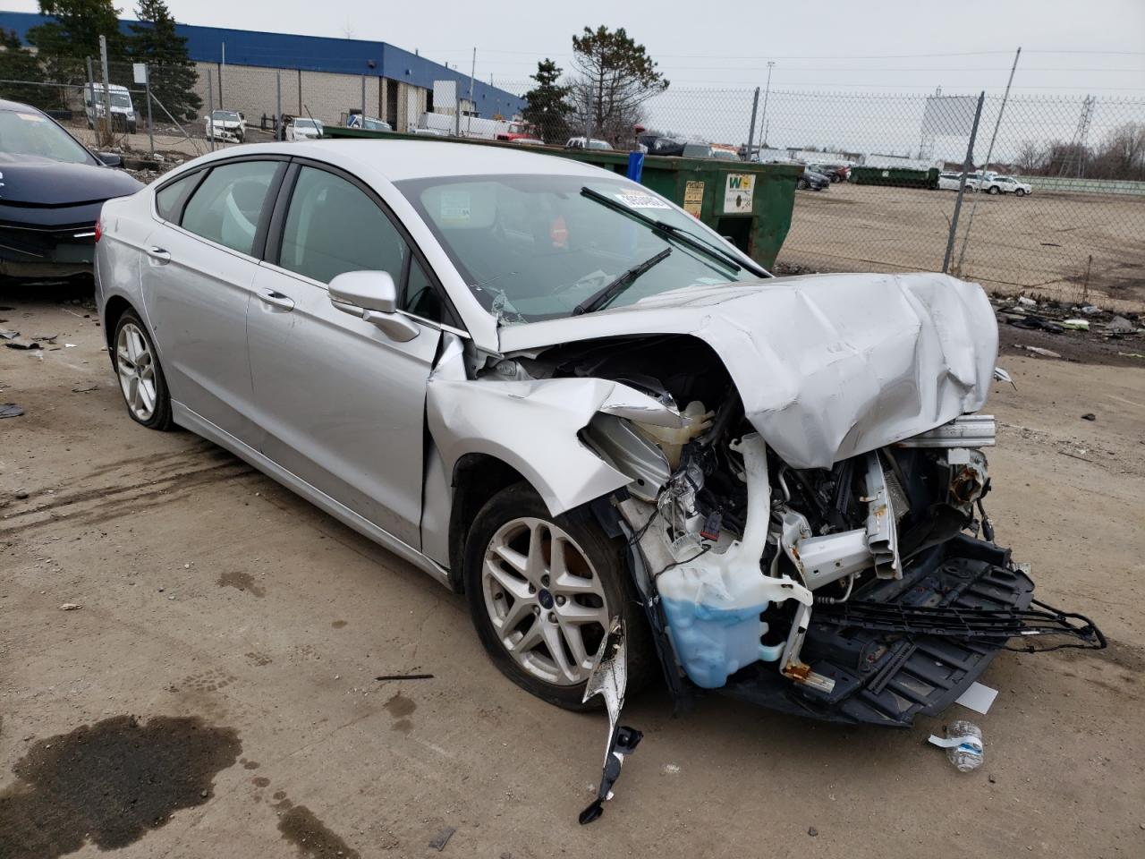 FORD FUSION SE 2016 with VIN 1FA6P0H72G5115189 - Photo from auction
