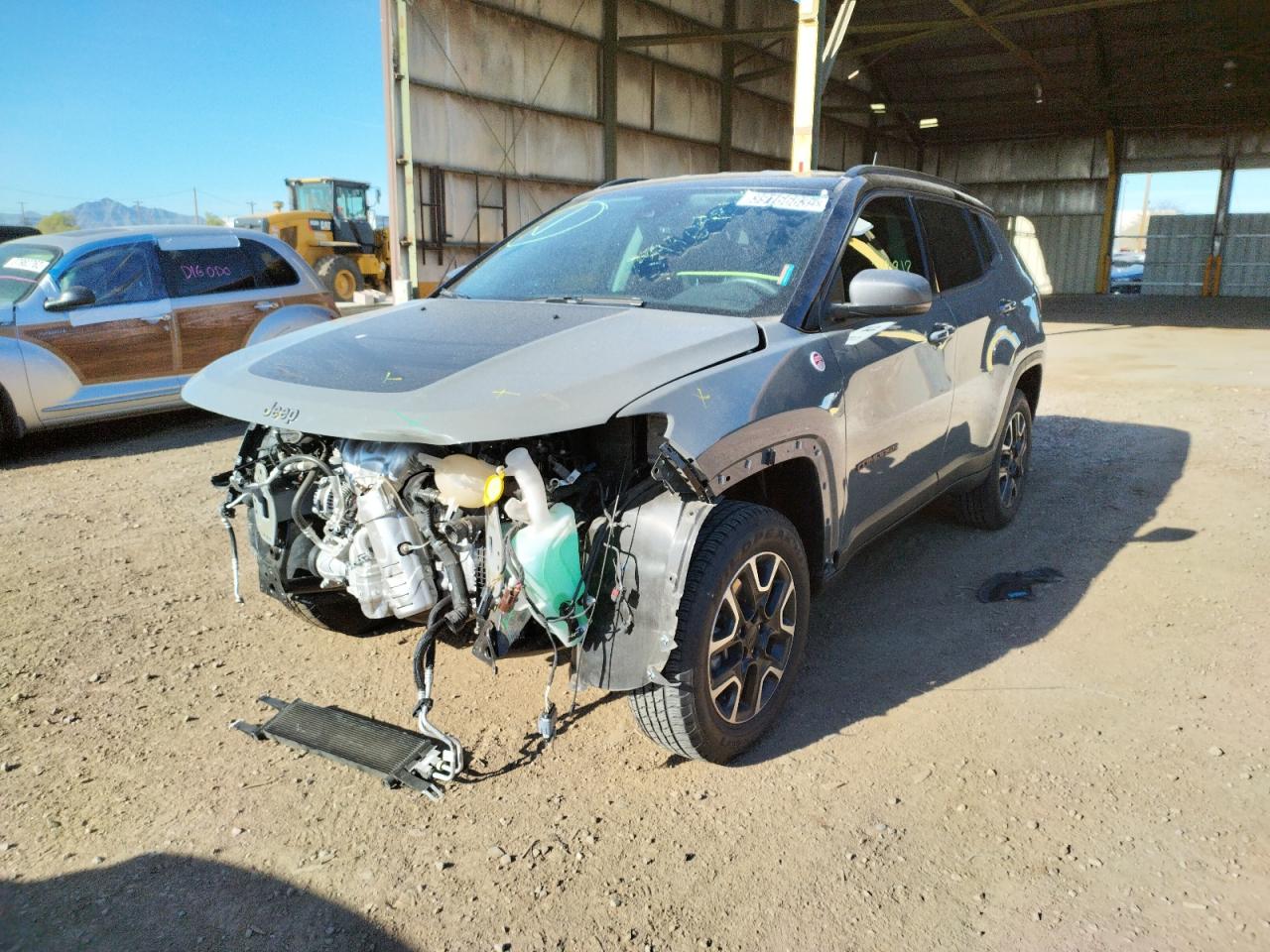 Photo 2 from auction – 2021 JEEP COMPASS TR with VIN 3C4NJDDB2MT508887