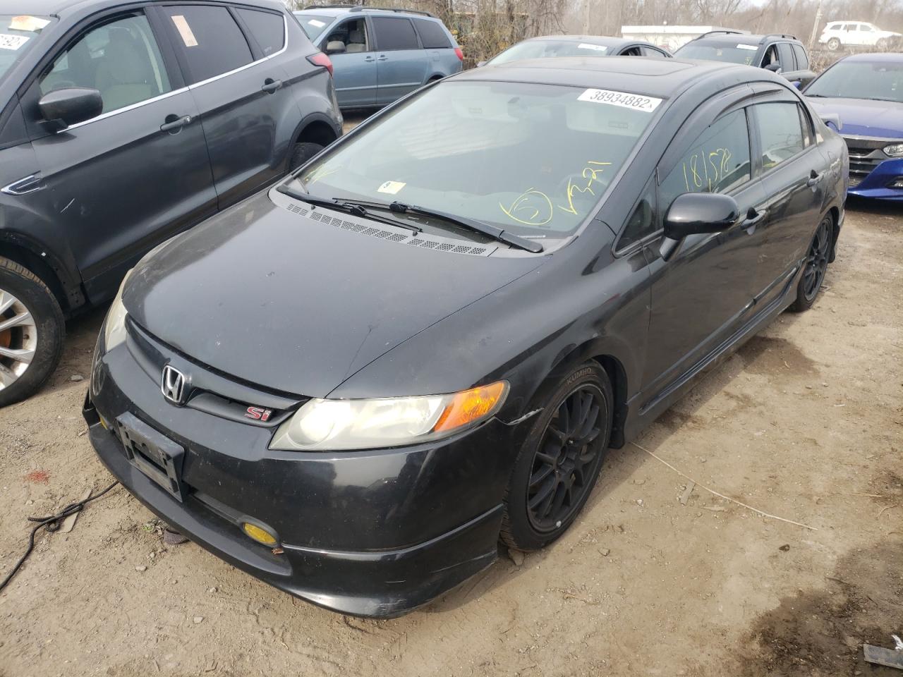 Photo 2 from auction – 2007 HONDA CIVIC SI with VIN 2HGFA55567H710858