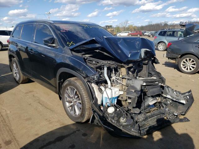 TOYOTA HIGHLANDER 2017 with VIN 5TDJZRFH3HS468793 - Photo from auction