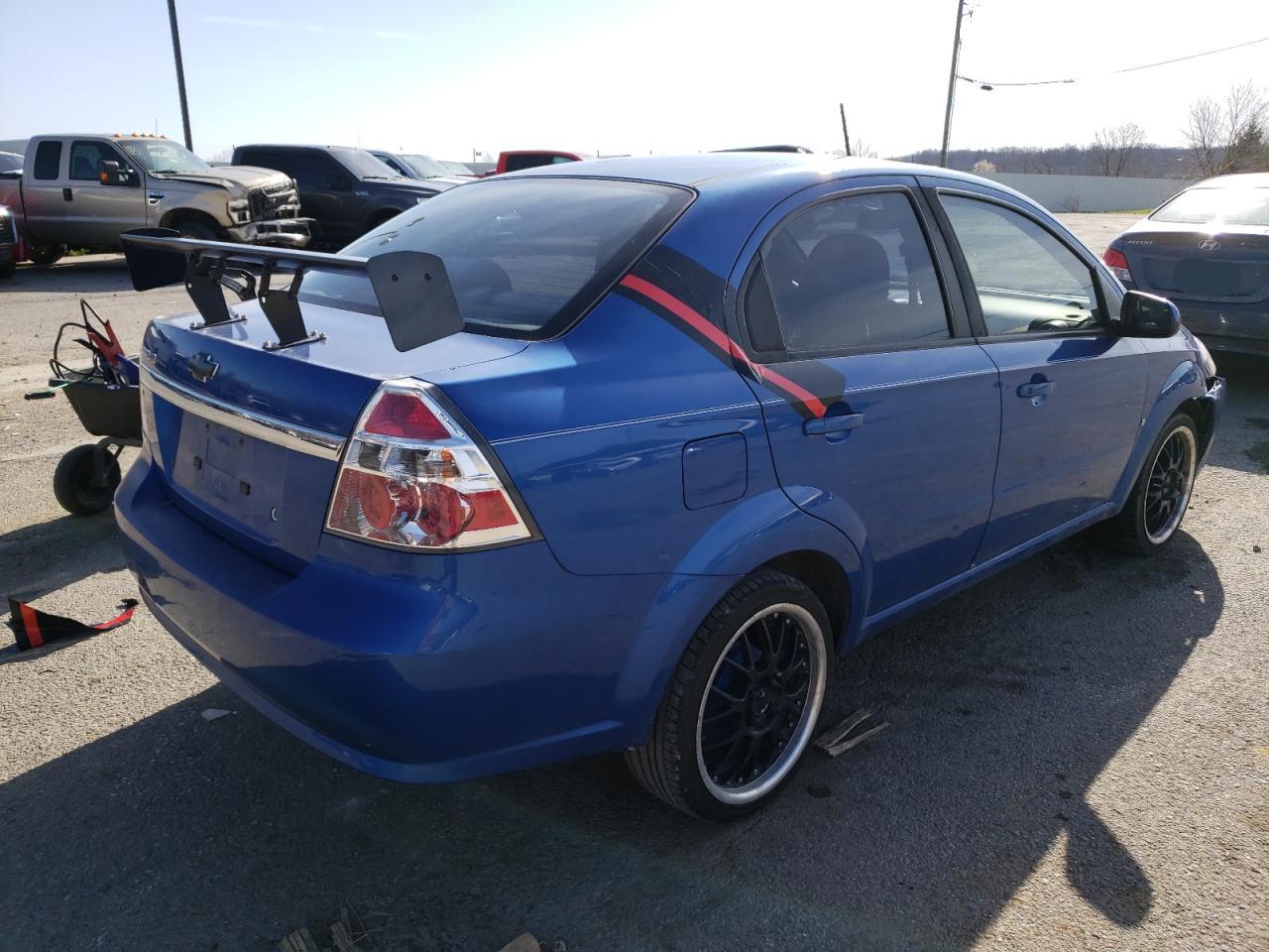 Photo 4 from auction – 2009 CHEVROLET AVEO LS with VIN KL1TD56EX9B606061