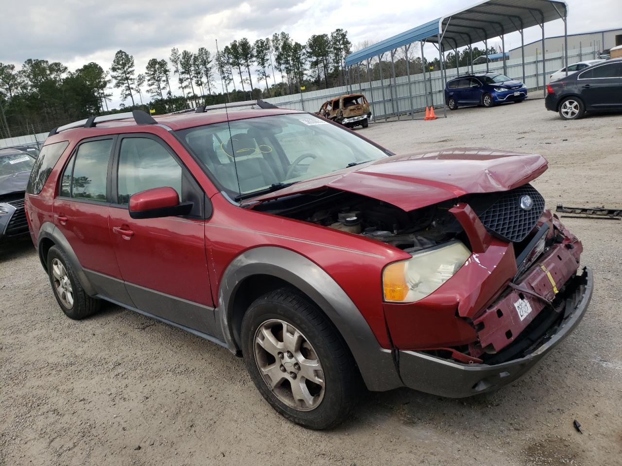 FORD FREESTYLE 2007 with VIN 1FMZK02127GA09755 - Photo from auction