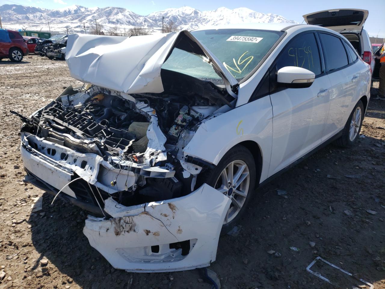 Photo 2 from auction – 2016 FORD FOCUS SE with VIN 1FADP3F23GL383714