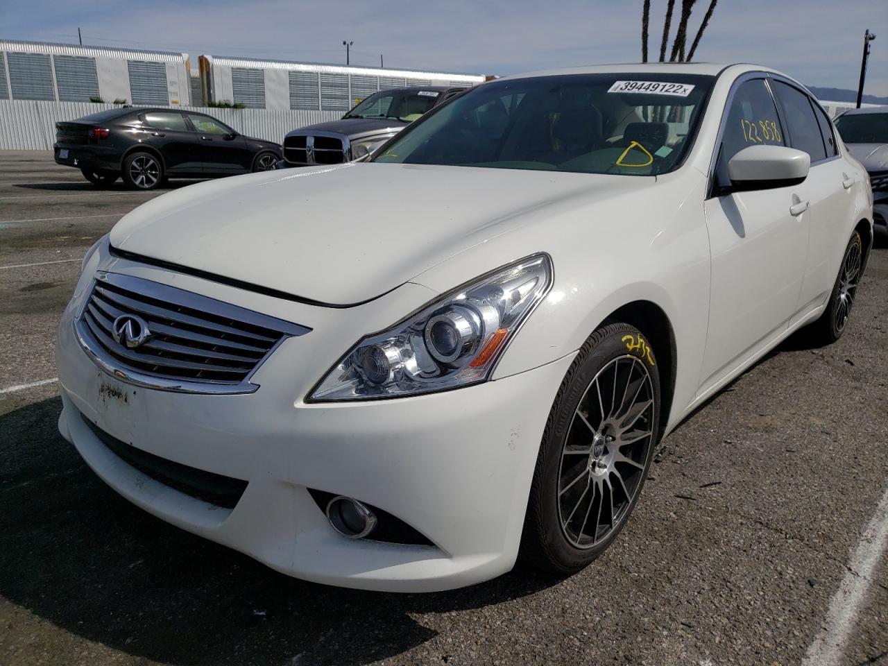 Photo 2 from auction – 2013 INFINITI G37 BASE with VIN JN1CV6AP7DM301153