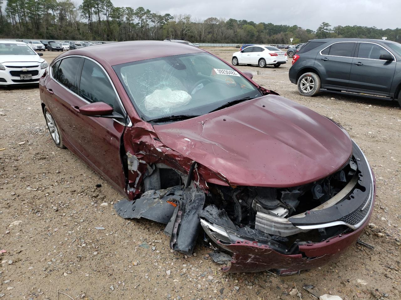 CHRYSLER 200 LIMITE 2015 with VIN 1C3CCCAG0FN649511 - Photo from auction