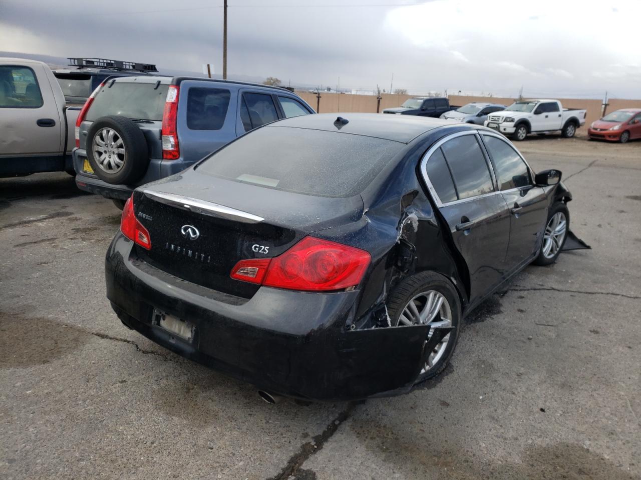 Photo 4 from auction – 2011 INFINITI G25 BASE with VIN JN1DV6APXBM602694