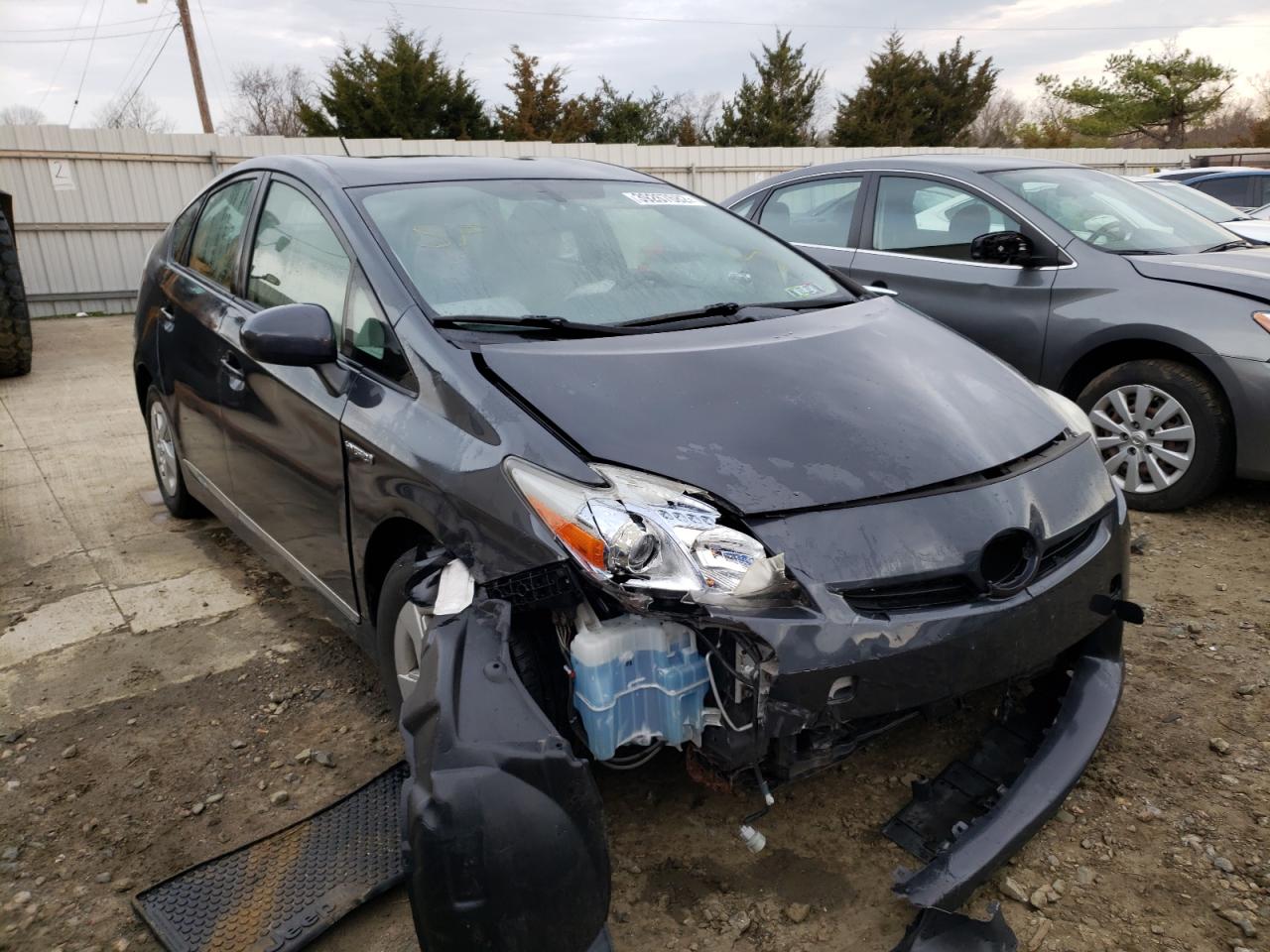 TOYOTA PRIUS 2010 with VIN JTDKN3DU9A0171128 - Photo from auction
