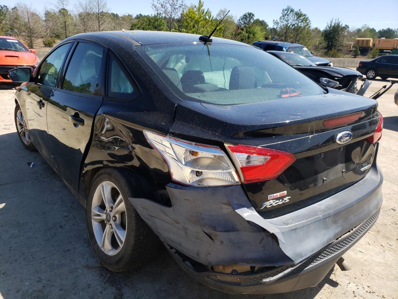 Photo 3 from auction – 2014 FORD FOCUS SE with VIN 1FADP3F21EL416349