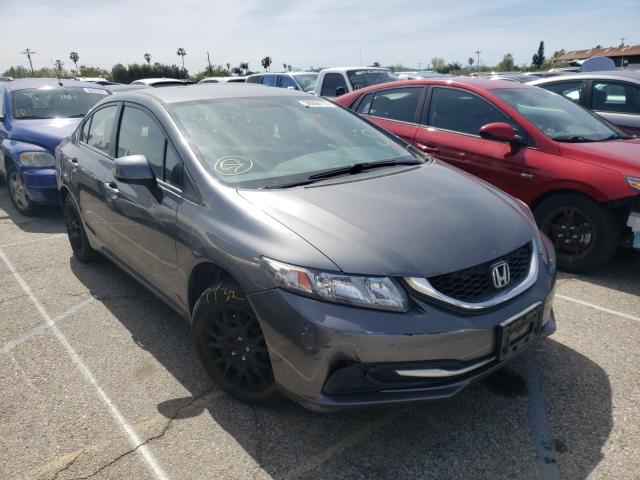 HONDA CIVIC LX 2013 with VIN 19XFB2F50DE260656 - Photo from auction