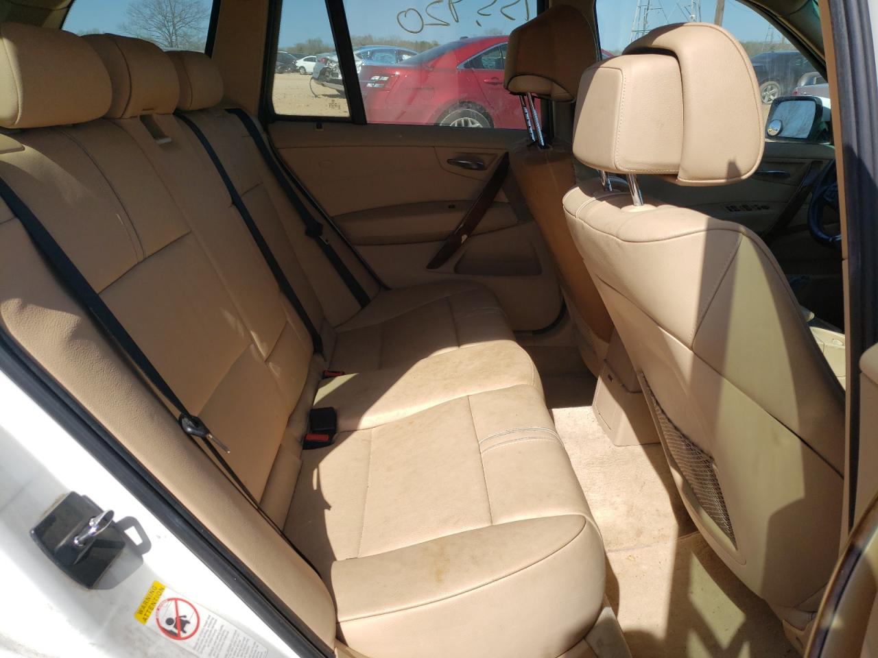 Photo 6 from auction – 2008 BMW X3 3.0SI with VIN WBXPC93428WJ18247