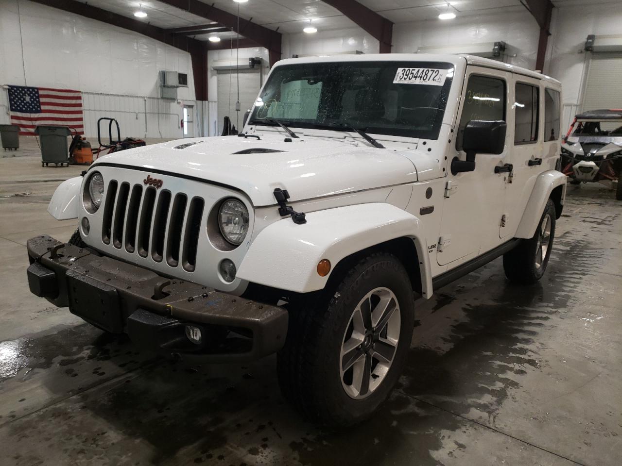 Photo 2 from auction – 2016 JEEP WRANGLER U with VIN 1C4HJWEG2GL293045