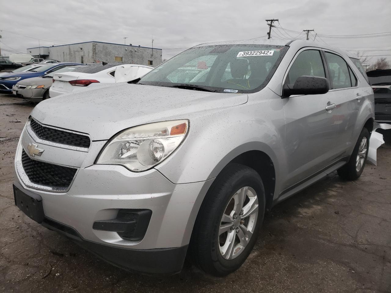Photo 2 from auction – 2012 CHEVROLET EQUINOX LS with VIN 2GNALBEK2C1183337