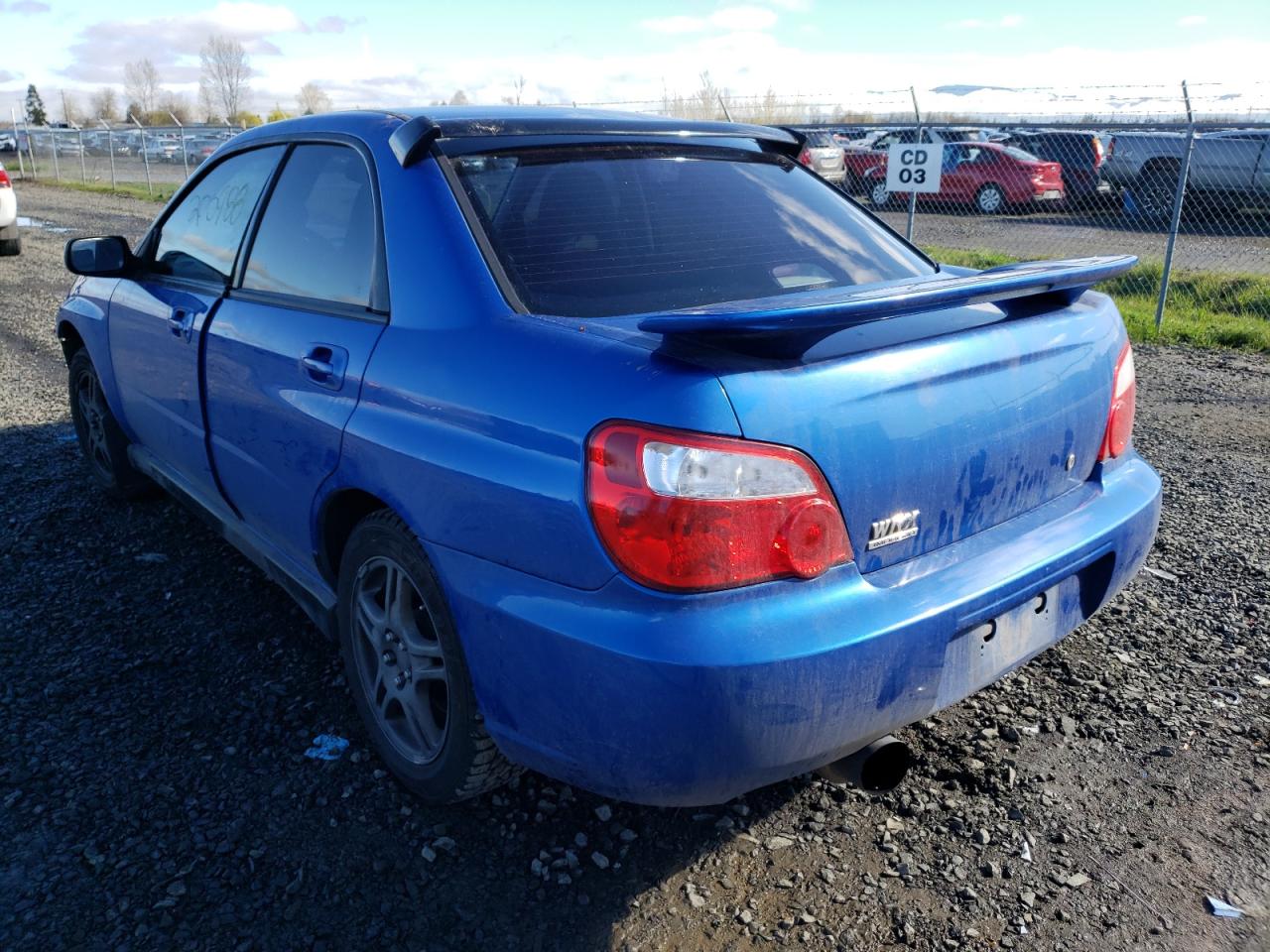 Photo 3 from auction – 2004 SUBARU IMPREZA WR with VIN JF1GD29664G514427