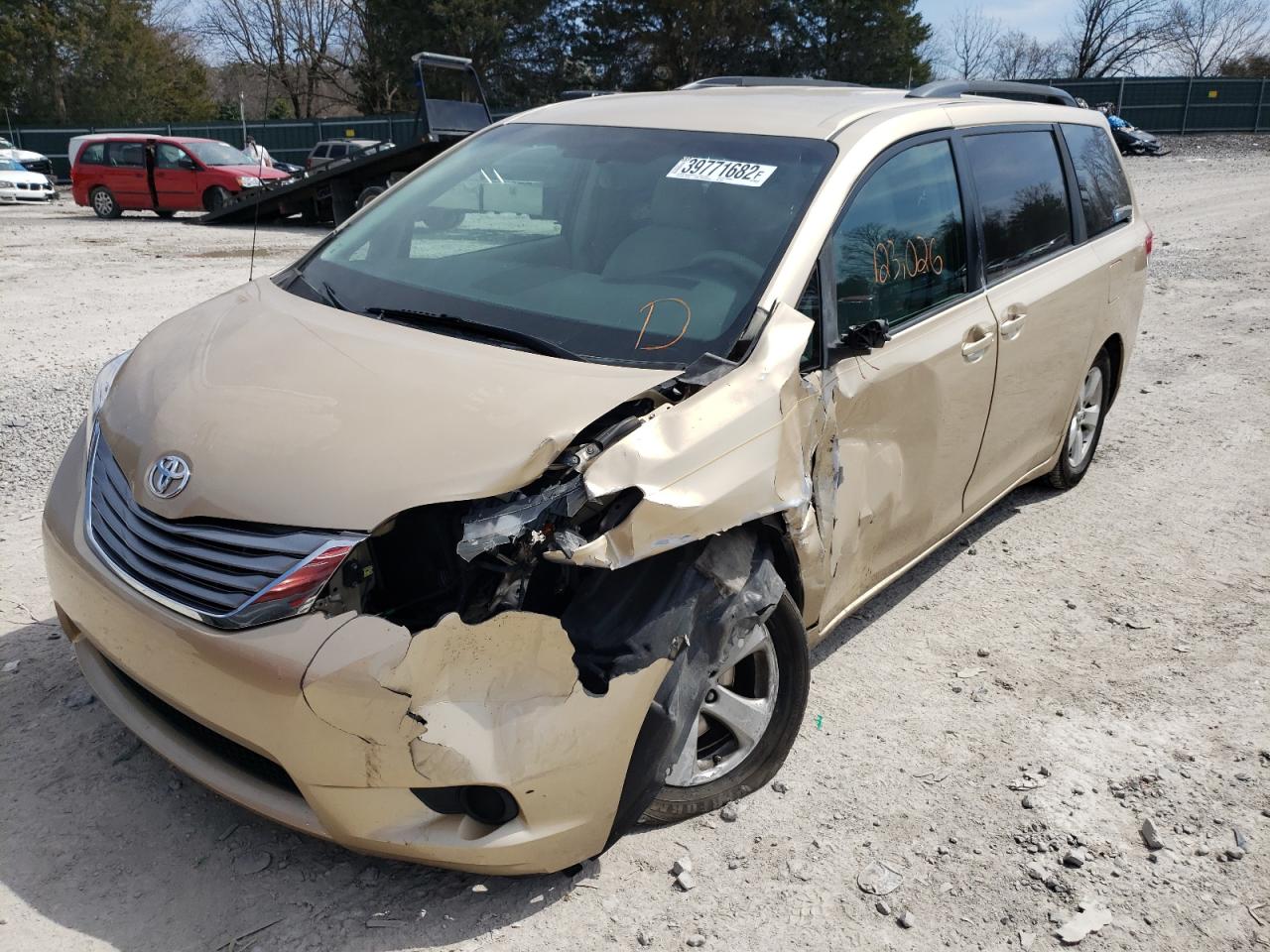 Photo 9 from auction – 2012 TOYOTA SIENNA LE with VIN 5TDKK3DC9CS240870