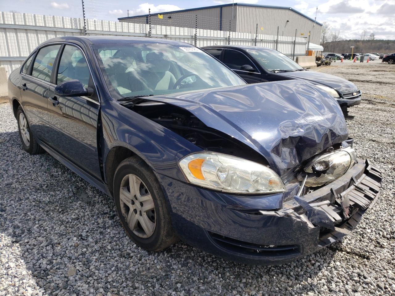 CHEVROLET IMPALA LS 2011 with VIN 2G1WF5EK7B1282704 - Photo from auction