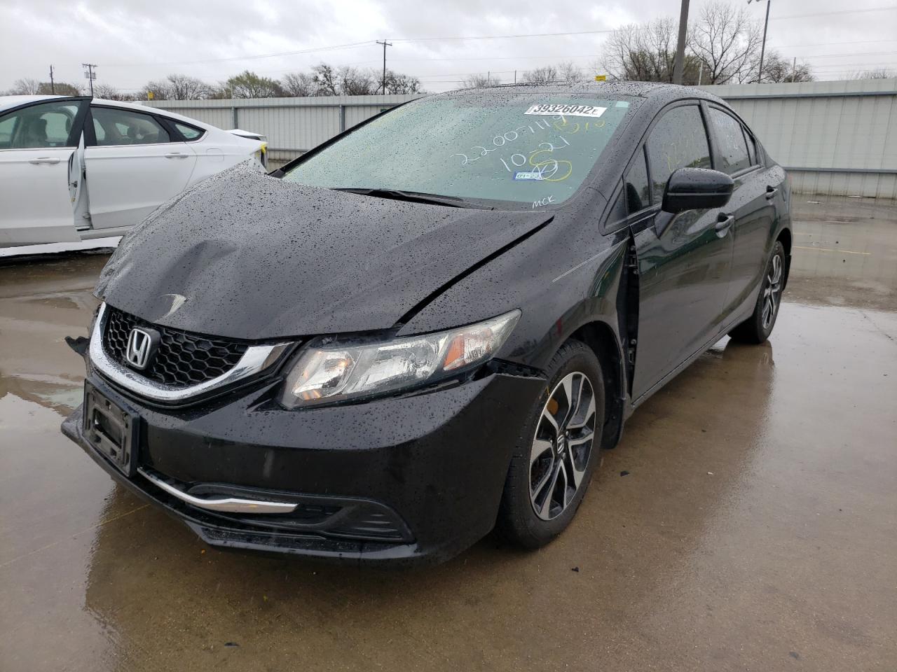 Photo 2 from auction – 2015 HONDA CIVIC EX with VIN 19XFB2F80FE056064