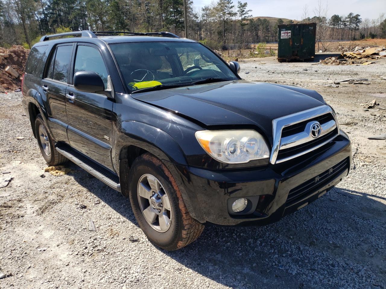 TOYOTA 4RUNNER SR 2008 with VIN JTEZU14R38K003660 - Photo from auction
