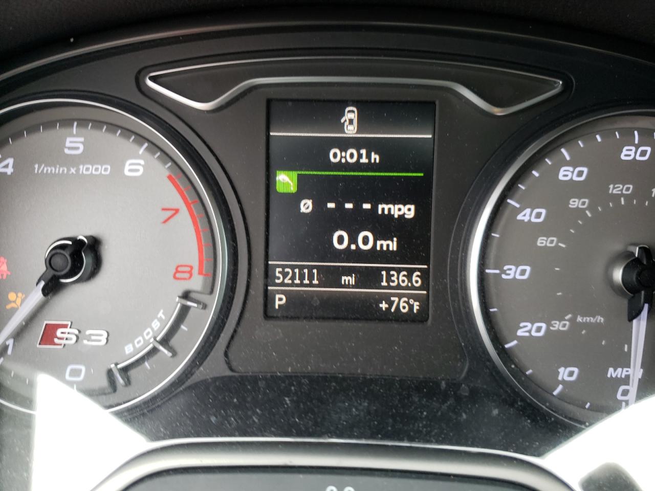 Photo 8 from auction – 2015 AUDI S3 PREMIUM with VIN WAUBFGFF3F1130317