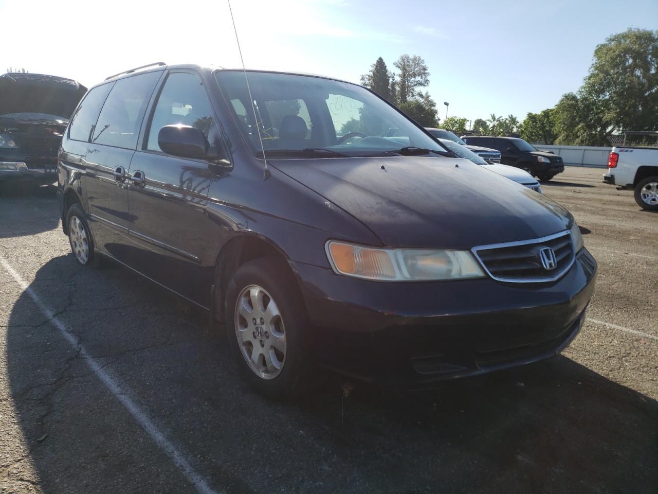 Photo 1 from auction – 2004 HONDA ODYSSEY EX with VIN 5FNRL18984B032130