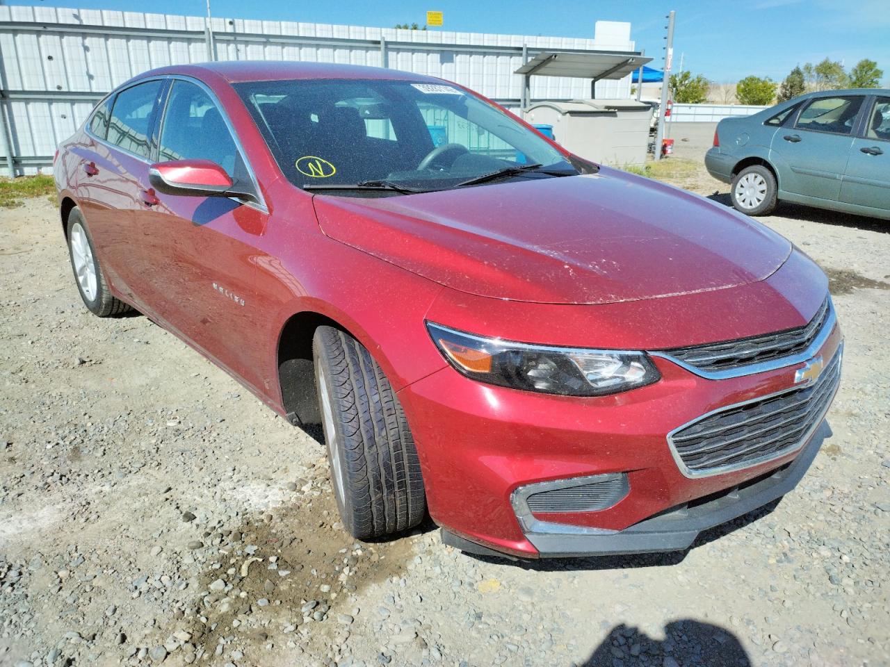CHEVROLET MALIBU LT 2017 with VIN 1G1ZE5ST8HF126959 - Photo from auction