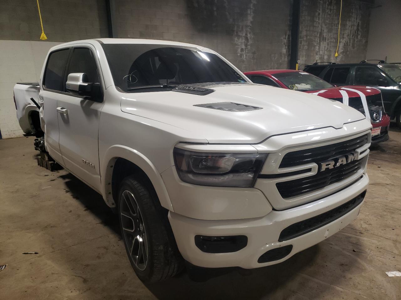RAM 1500 LARAM 2021 with VIN 1C6SRFJT2MN794011 - Photo from auction