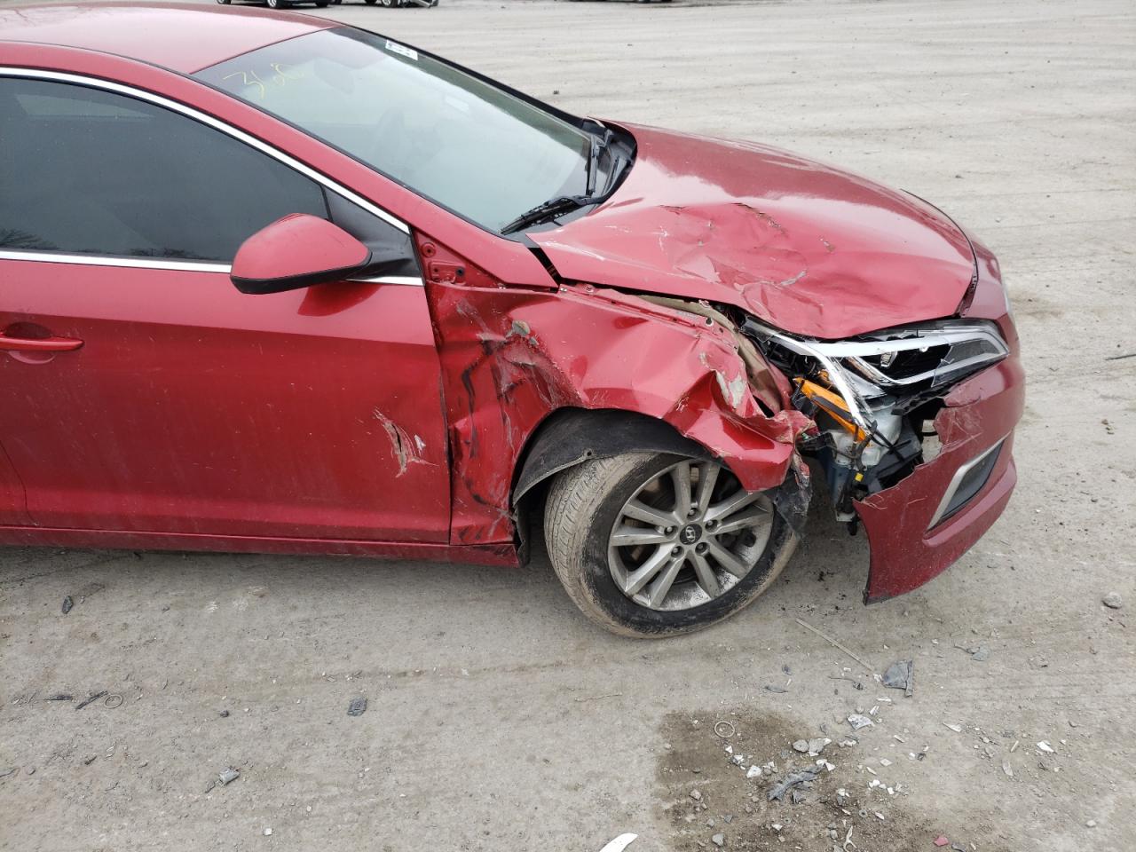 Photo 9 from auction – 2017 HYUNDAI SONATA SE with VIN 5NPE24AF0HH522376