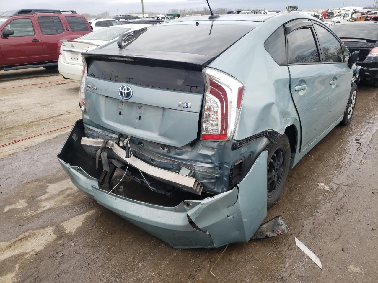 Zdjęcie 4 z aukcji – 2012 TOYOTA PRIUS z VIN JTDKN3DU1C5395337