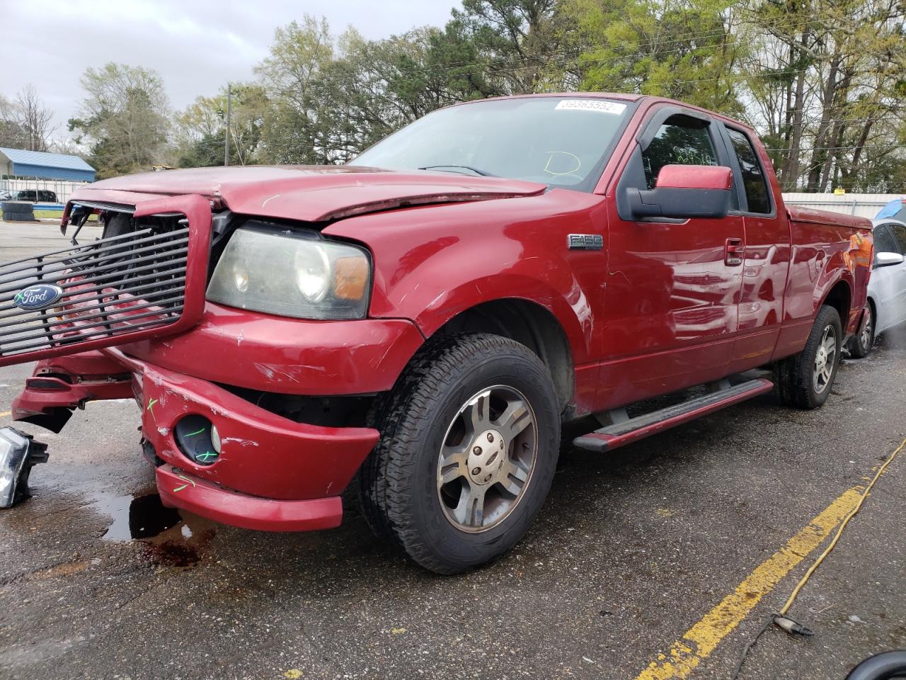 Photo 2 from auction – 2007 FORD F150 with VIN 1FTPX12V67NA50164