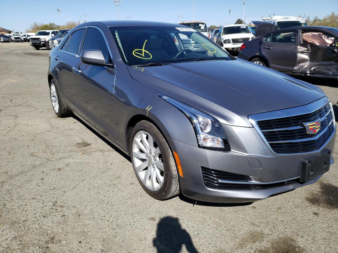 CADILLAC ATS 2018 with VIN 1G6AA5RX8J0136931 - Photo from auction