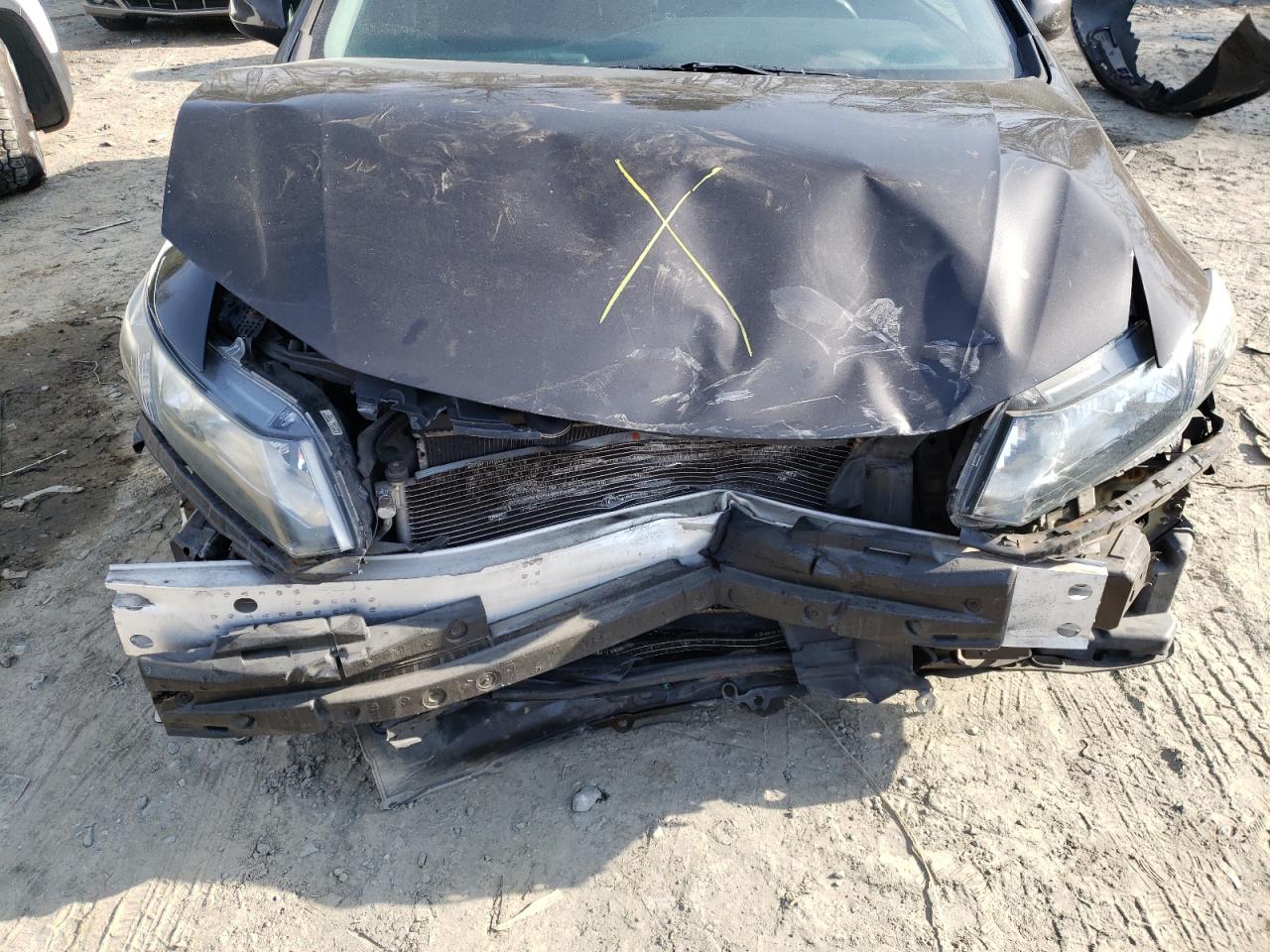 Photo 9 from auction – 2013 HONDA CIVIC LX with VIN 2HGFB2F57DH588324