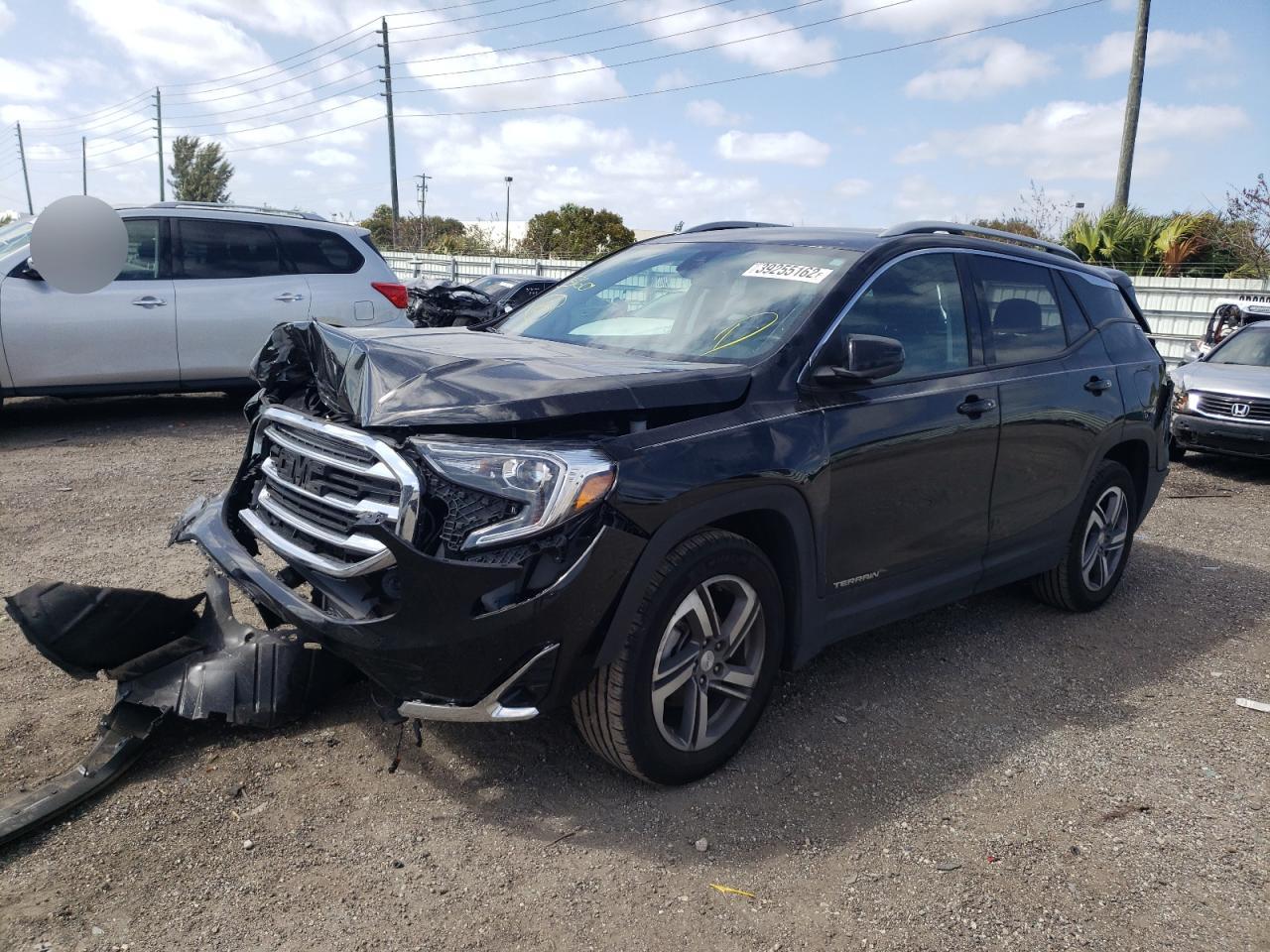 Photo 2 from auction – 2021 GMC TERRAIN SL with VIN 3GKALPEV1ML397854