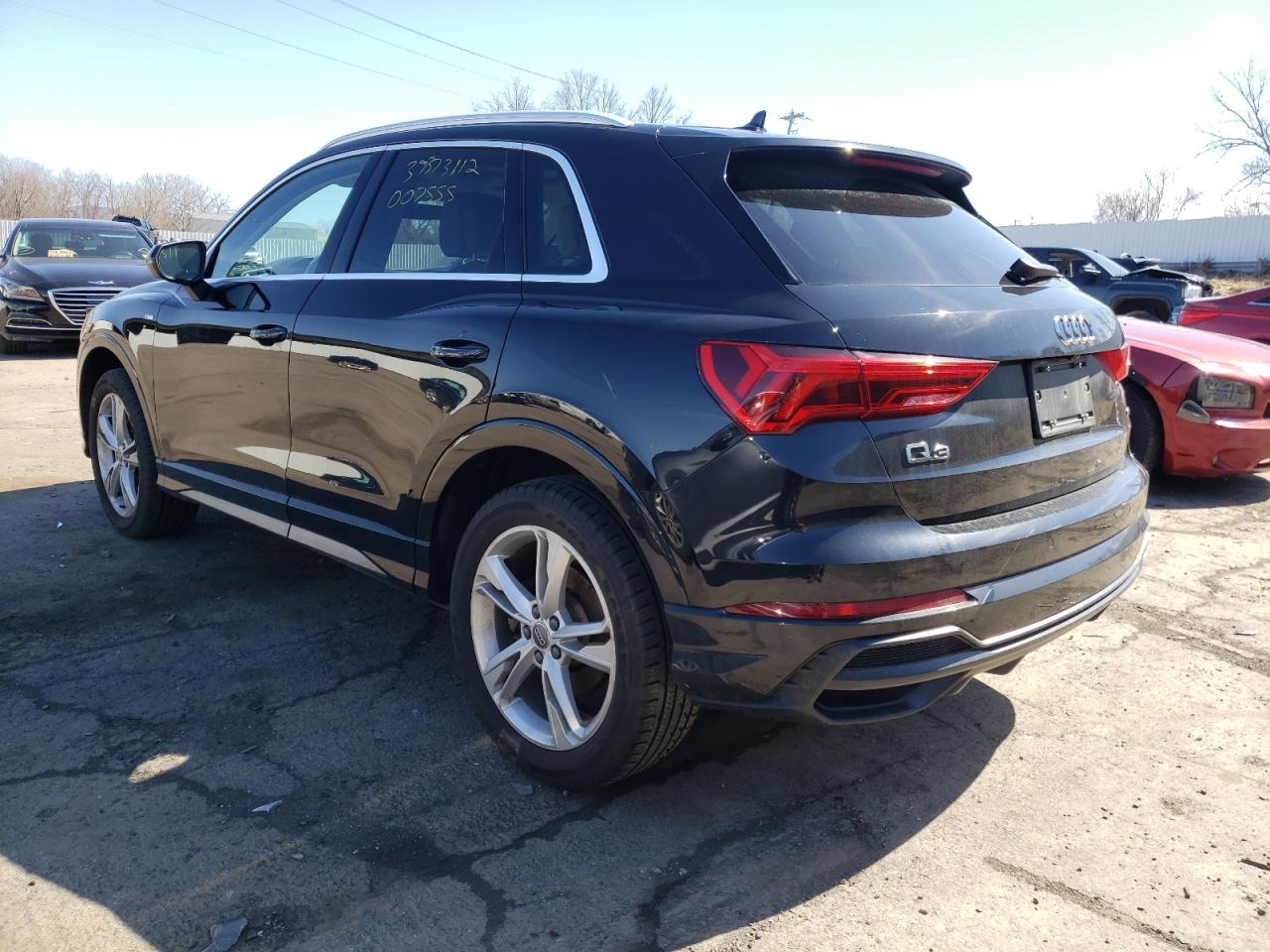 Photo 3 from auction – 2020 AUDI Q3 PRESTIG with VIN WA1FECF32L1007555